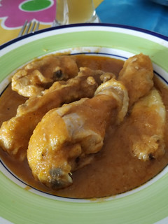 Una foto de Pollo en salsa a la cerveza