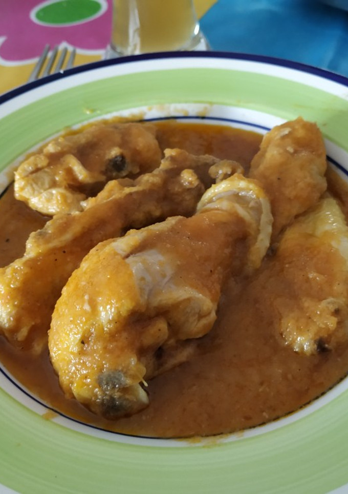 Una foto de Pollo en salsa a la cerveza