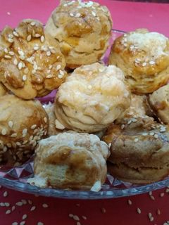 Tejfölös pogácsa recept fotója