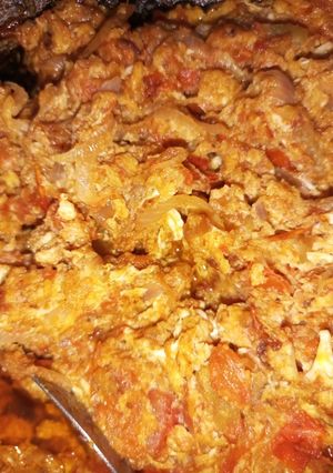 A picture of Egg stew.