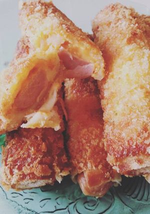 Foto resep Sosis Gulung Roti Tawar