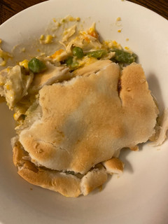 A picture of Chicken pot pie - Ninja foodie.