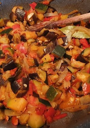 O poză a rețetei Ratatouille.