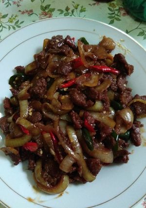 Foto resep Beef teriyaki praktis dan enak
