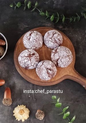 عکسی از دستور کوکی شکلاتی ترکدار