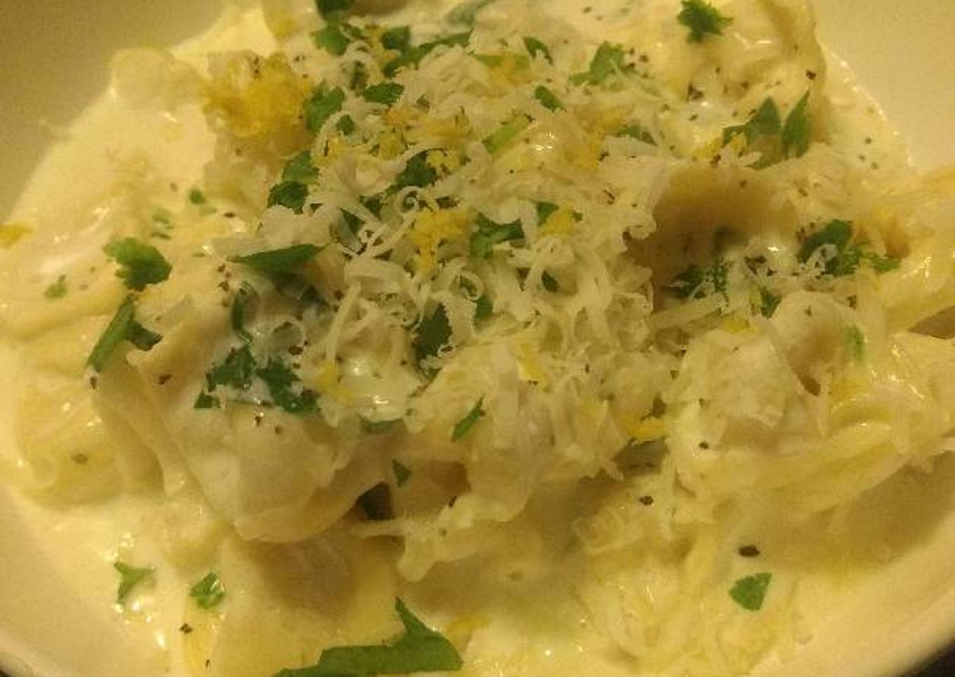 Scain's Veggie Alfredo