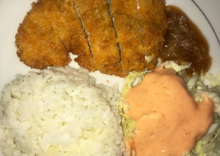 Resep Chicken katsu saus teriyaki yang Enak Banget