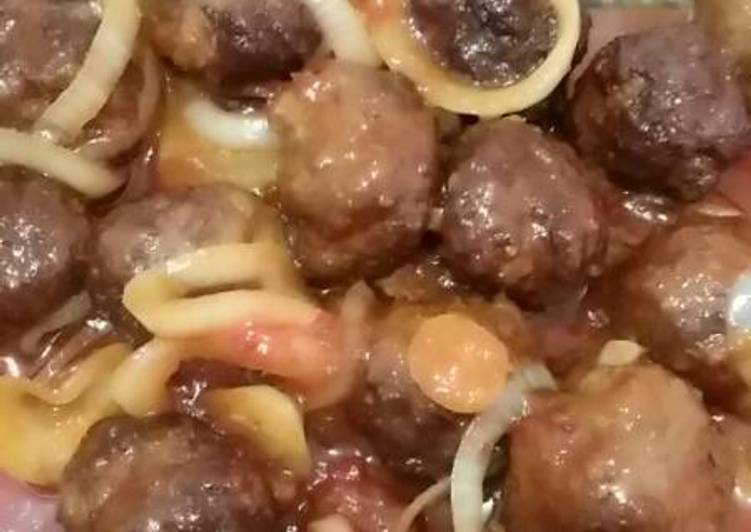 Cara Bikin Semur bola-bola Daging, Menggugah Selera