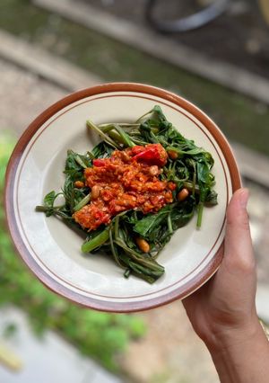 Foto resep Plecing kangkung