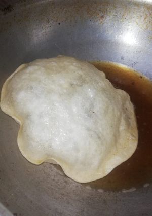 A picture of Fluffy Poori.