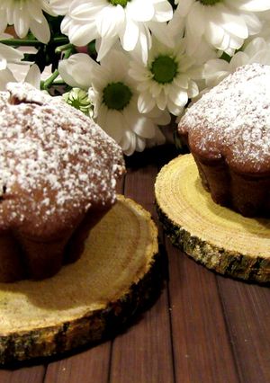 Kávés-fehércsokis muffin recept fotója