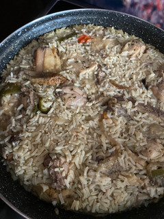 Una foto de Cocina de aprovechamiento- pollo al horno —> arroz con pollo