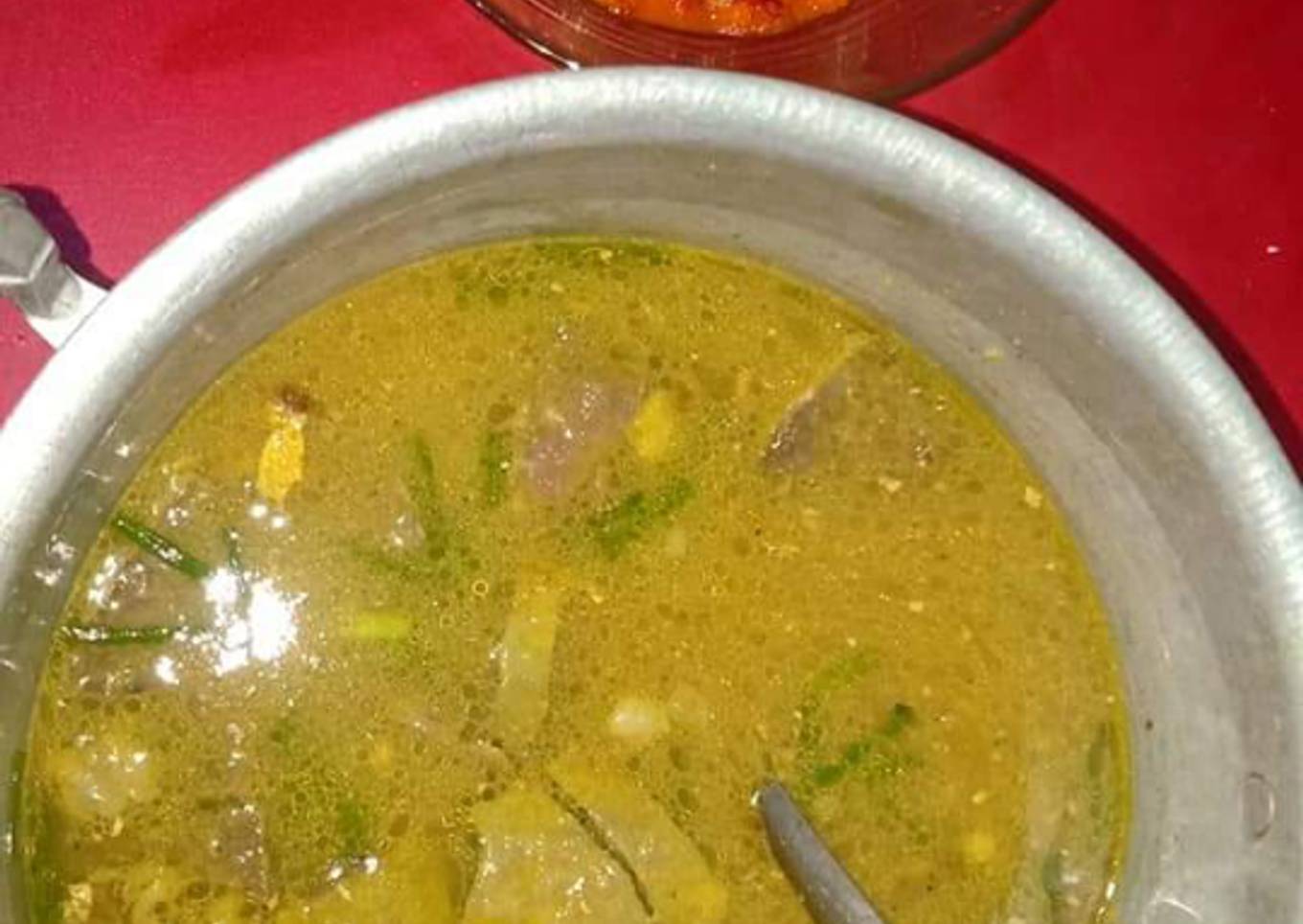 Soto daging tanpa lemak
