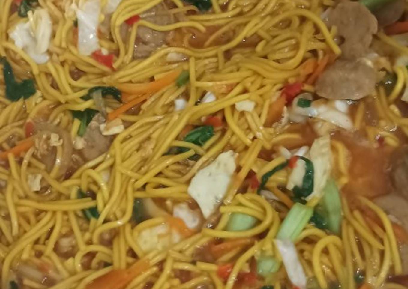 Mie tek2 rumahan ala2.. 😘