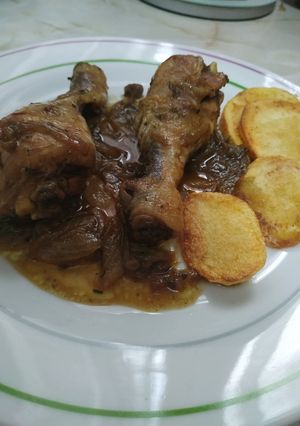 Una foto de Jamoncitos de pollo a la Cola-Cola
