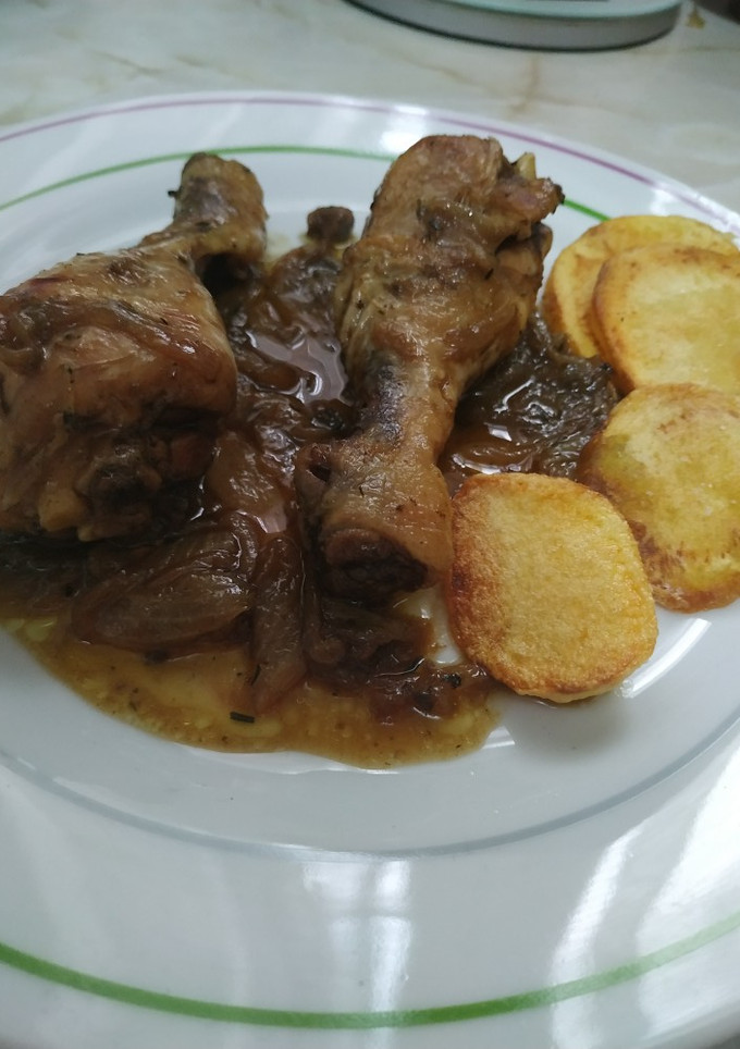 Una foto de Jamoncitos de pollo a la Cola-Cola