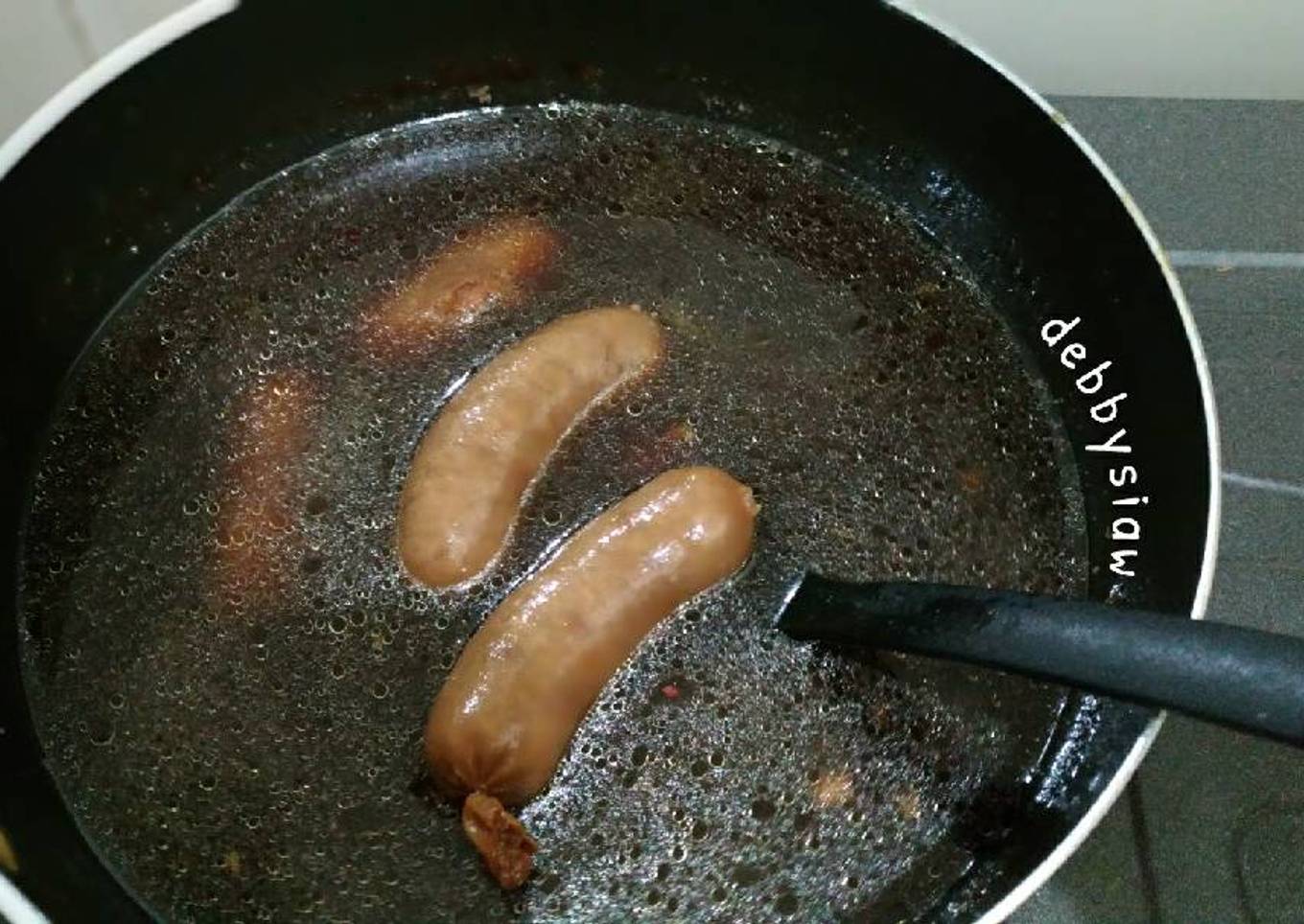 Sosis babi kuah