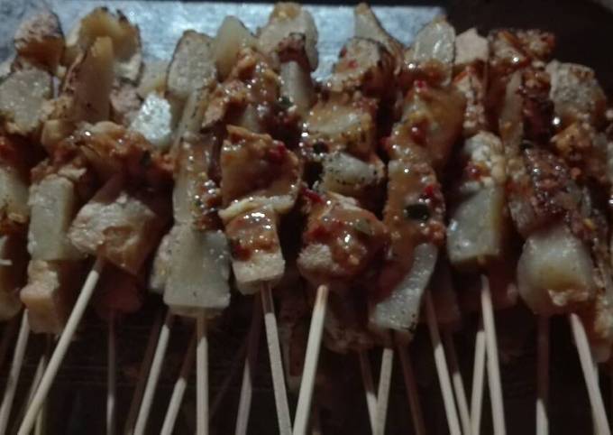 Resep: Sate tahu simple Untuk Pemula