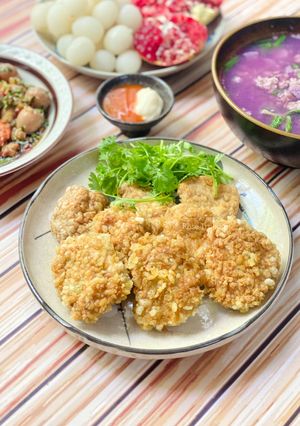 Hình của món Chả Cốm Hà Nội.