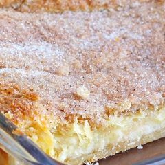 A picture of Sopapilla cheesecake.