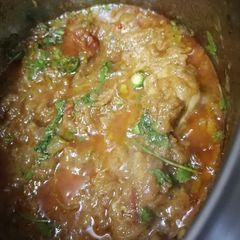 A picture of Turnip bhaji.