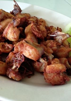 Foto resep Ayam Goreng Bawang putih-Jahe (Praktis, Tanpa Ungkep)