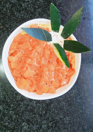 A picture of Watermelon sabji.