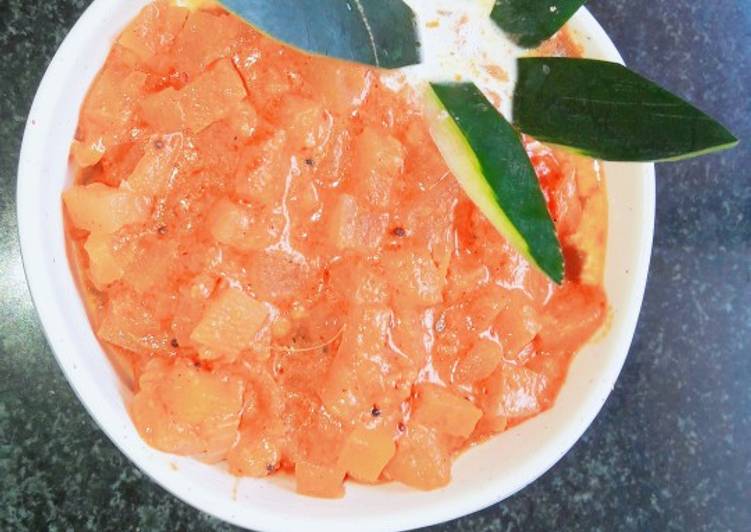 Recipe of Speedy Watermelon sabji