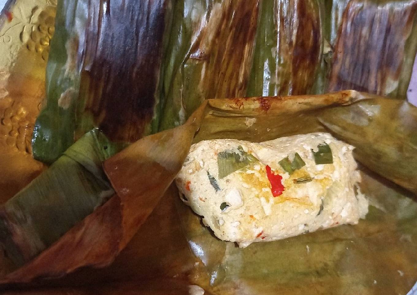Pepes tahu sederhana