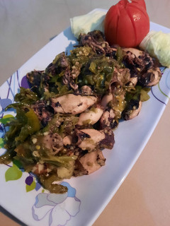Foto resep Cumi tumis cabe hijau