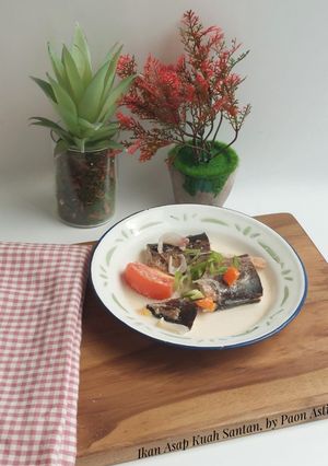 Foto resep Ikan Asap Kuah Santan