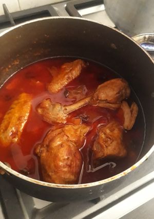 عکسی از دستور مرغ 😋