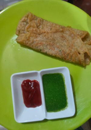 A picture of Suji ka cheela.