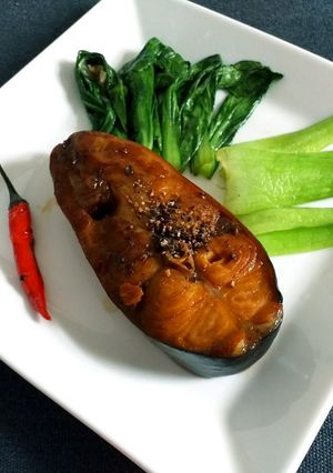 Hình của món Cá hú kho.