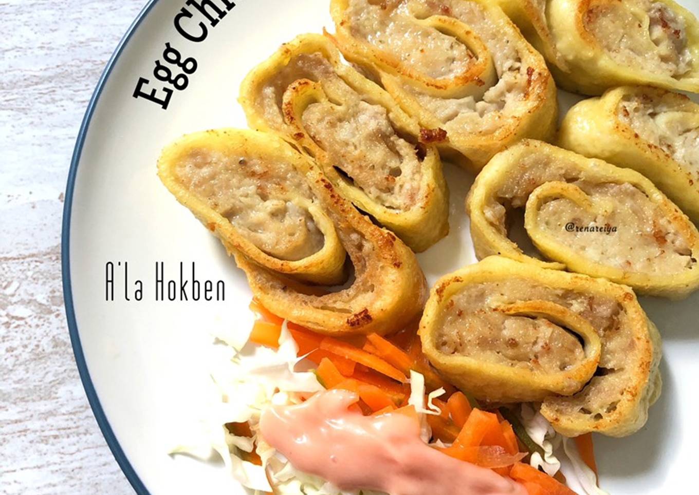 Egg Chicken Roll A’la Hokben