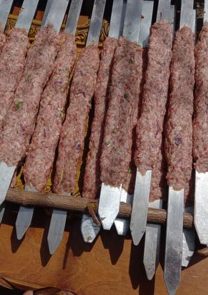 عکسی از دستور کباب کوبیده🍢