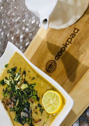 A picture of Beef laiss dar haleem.
