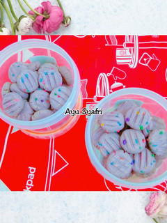 Foto resep Taro Maizena Cookies _ Gluten Free