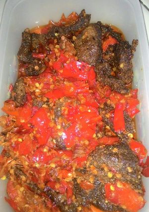 Foto resep Dendeng Basah Balado
