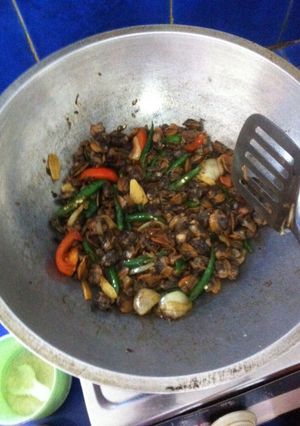 Foto resep Kerang cabe ijo