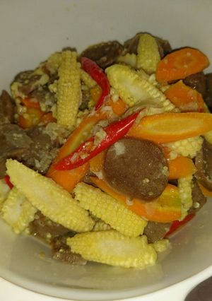 Foto resep Capcay jagung putren