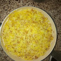 A picture of Colored Rice.