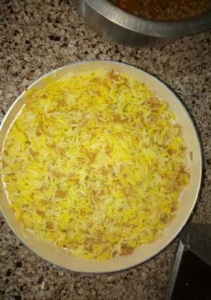 A picture of Colored Rice.