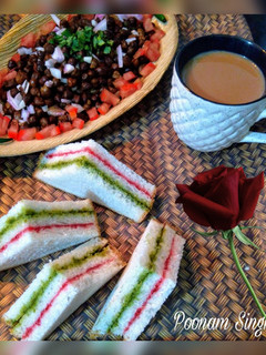 तिरंगा सैंडविच (tiranga sandwich reicpe in Hindi) रेसिपी मुख्य फोटो