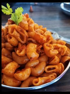 मसाला पास्ता (masala pasta recipe in marathi) रेसिपी चे मुख्य फोटो