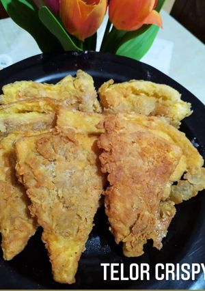 Foto resep Telor dadar crispy