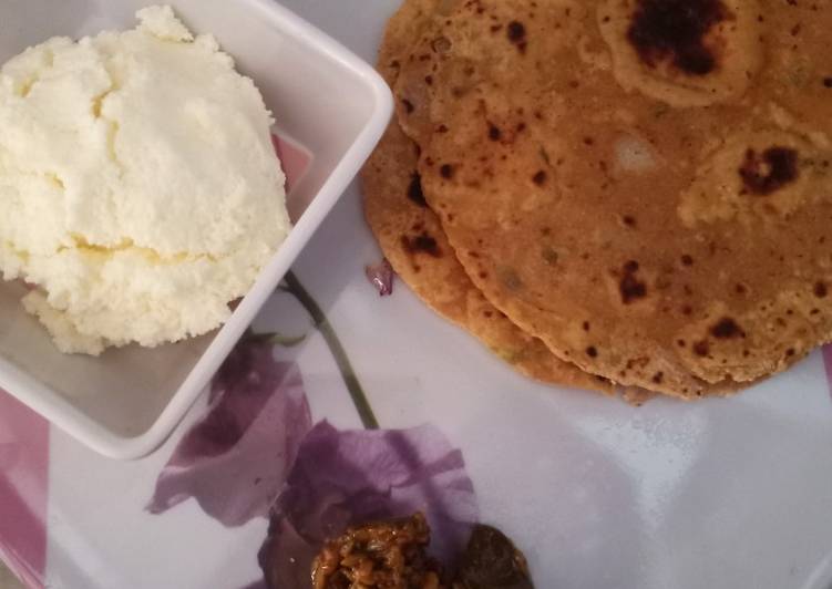 Recipe of Any-night-of-the-week Missa(mixed) paratha