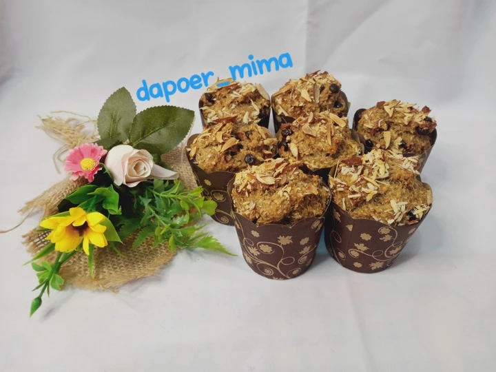 Cara Sederhana Menyiapkan Resep  Banana Oat Muffin yang Enak Banget, Bikin Ketagihan