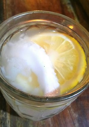 Foto resep ES KEMUL (Kelapa Muda Lemon) no sugar #BikinRamadhanBerkesan