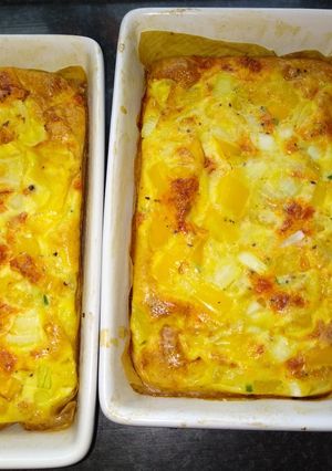 A picture of Oven baked omelettes.